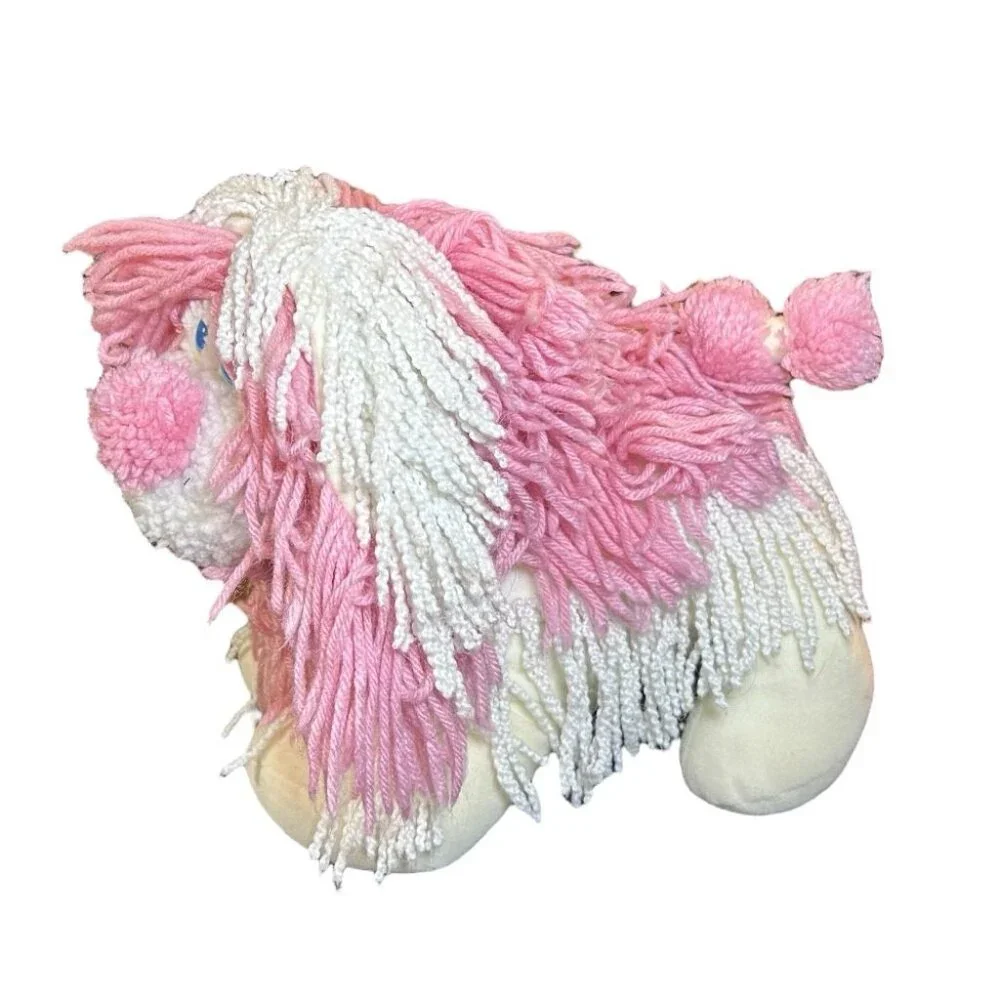 Kenner Disney Fluppy Puppy Dog yarn plush stuffed animal VINTAGE 1986